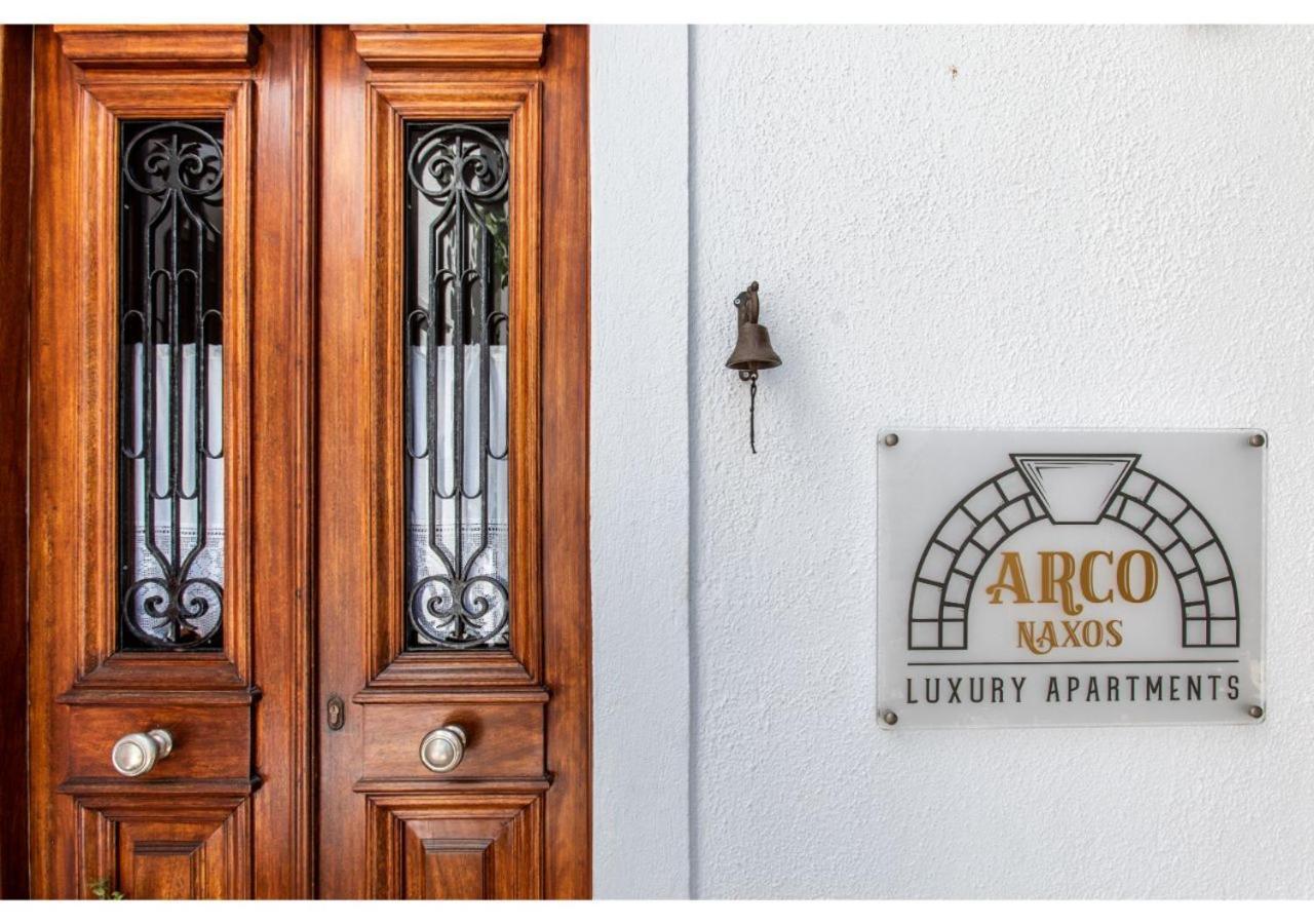 อาร์โค นาซอส ลักชัวรี อพาร์ตเมนต์ Aparthotel Naxos City ภายนอก รูปภาพ